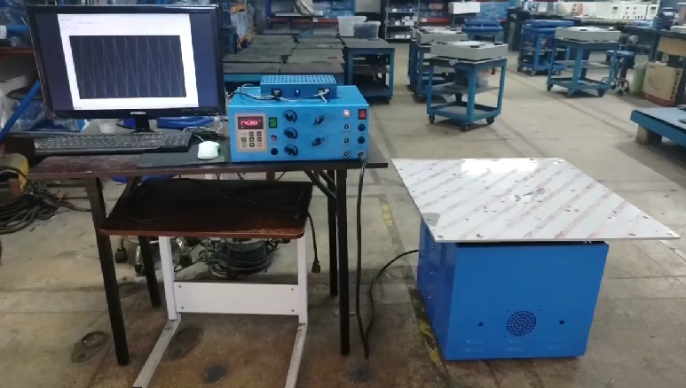 三軸六度電磁式振動台