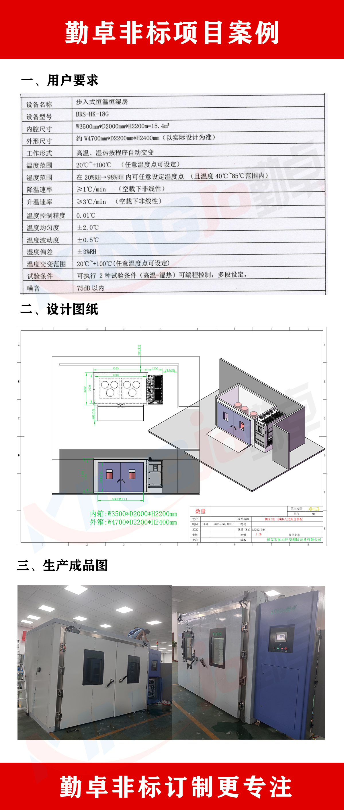 步（bù）入式高（gāo）低溫試驗室