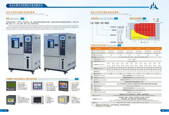 微電腦高低溫（wēn）試驗機